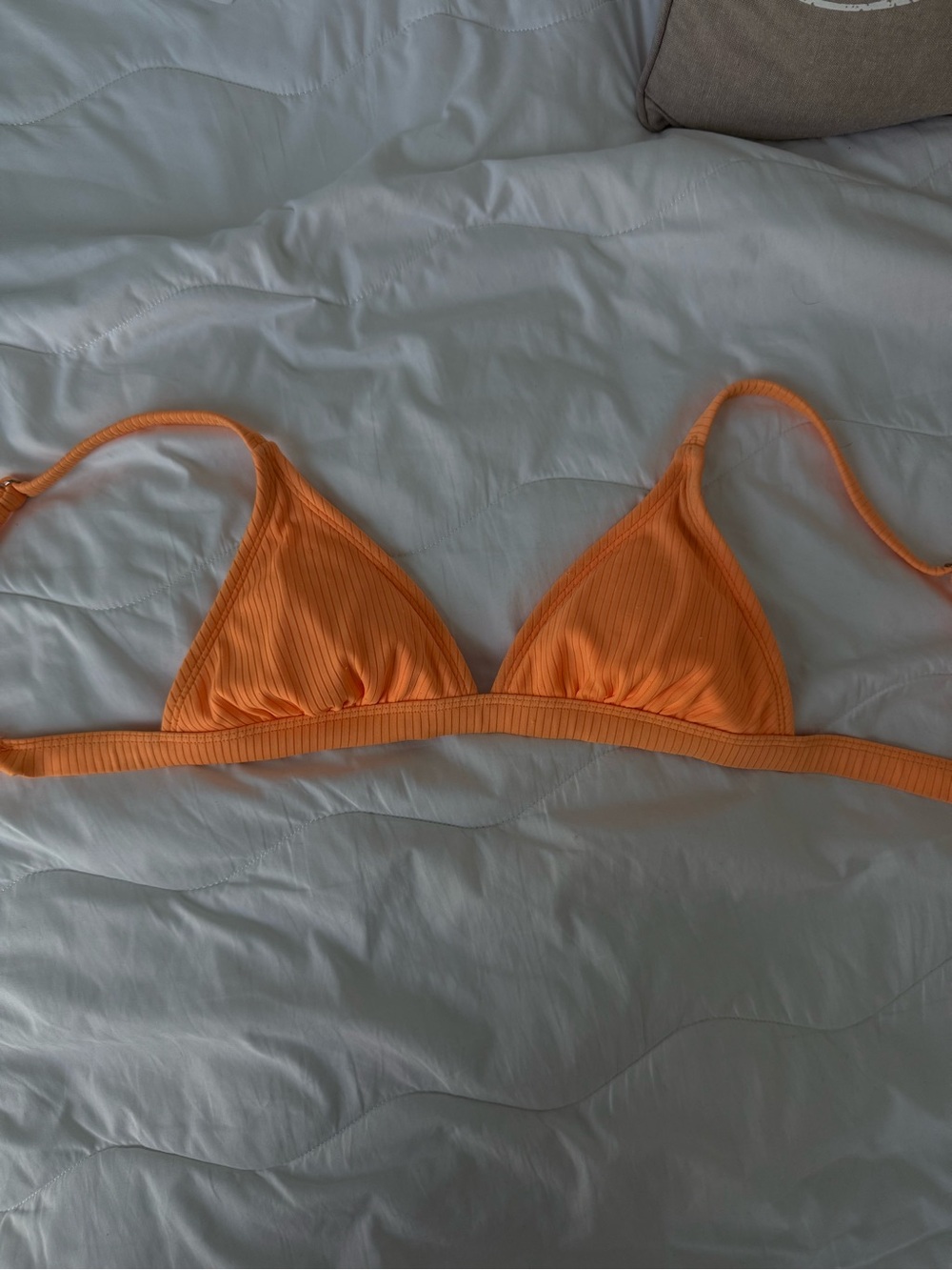Orange Bikini Top